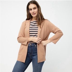 J.Crew Sophie Open Front Sweater-Blazer